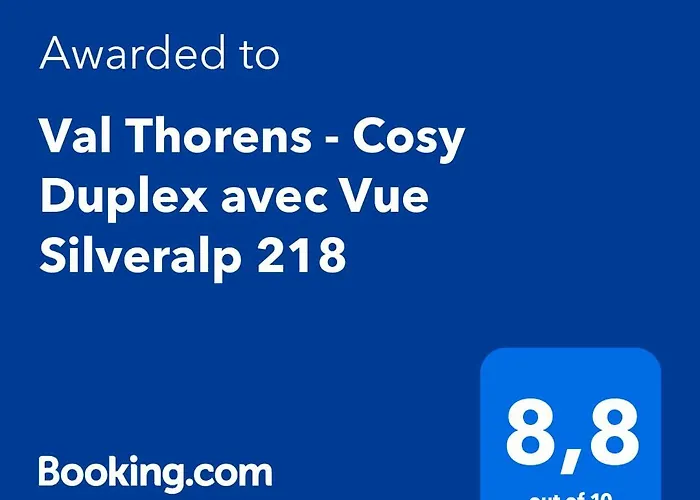 Appartamento - Cosy Duplex Avec Vue Silveralp 218 *